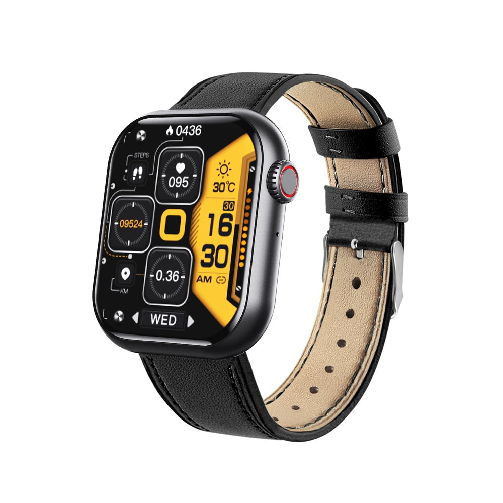 HENTIK F57 Blutzucker Blutdruck Herzfrequenz Blutsauerstoff Schlafüberwachung Wasserdichte Smartwatch