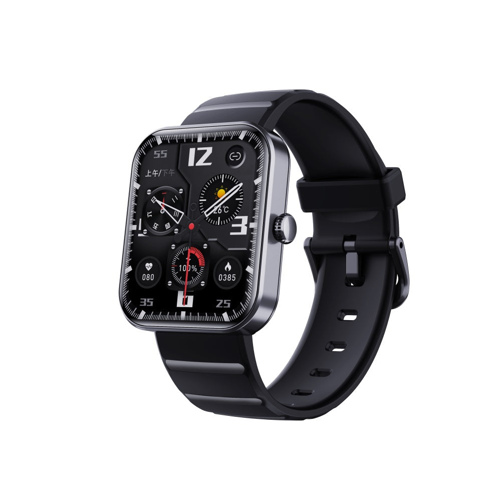 HENTIK F57 Blutzucker Blutdruck Herzfrequenz Blutsauerstoff Schlafüberwachung Wasserdichte Smartwatch