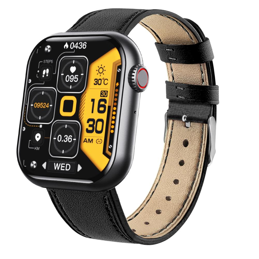 HENTIK F57 Blutzucker Blutdruck Herzfrequenz Blutsauerstoff Schlafüberwachung Wasserdichte Smartwatch