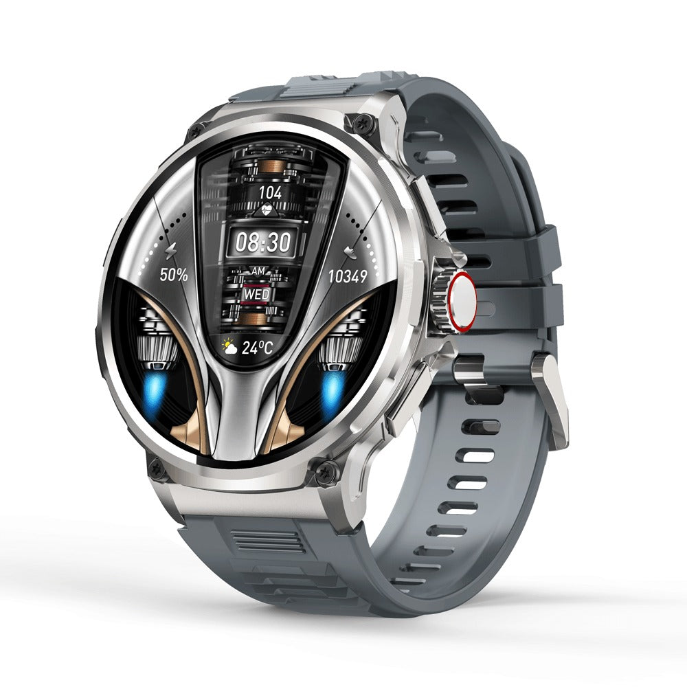 SUPPCRAFT 1.85" HD Bluetooth Smartwatch for Men – Fitness Tracker with Heart Rate Monitoring