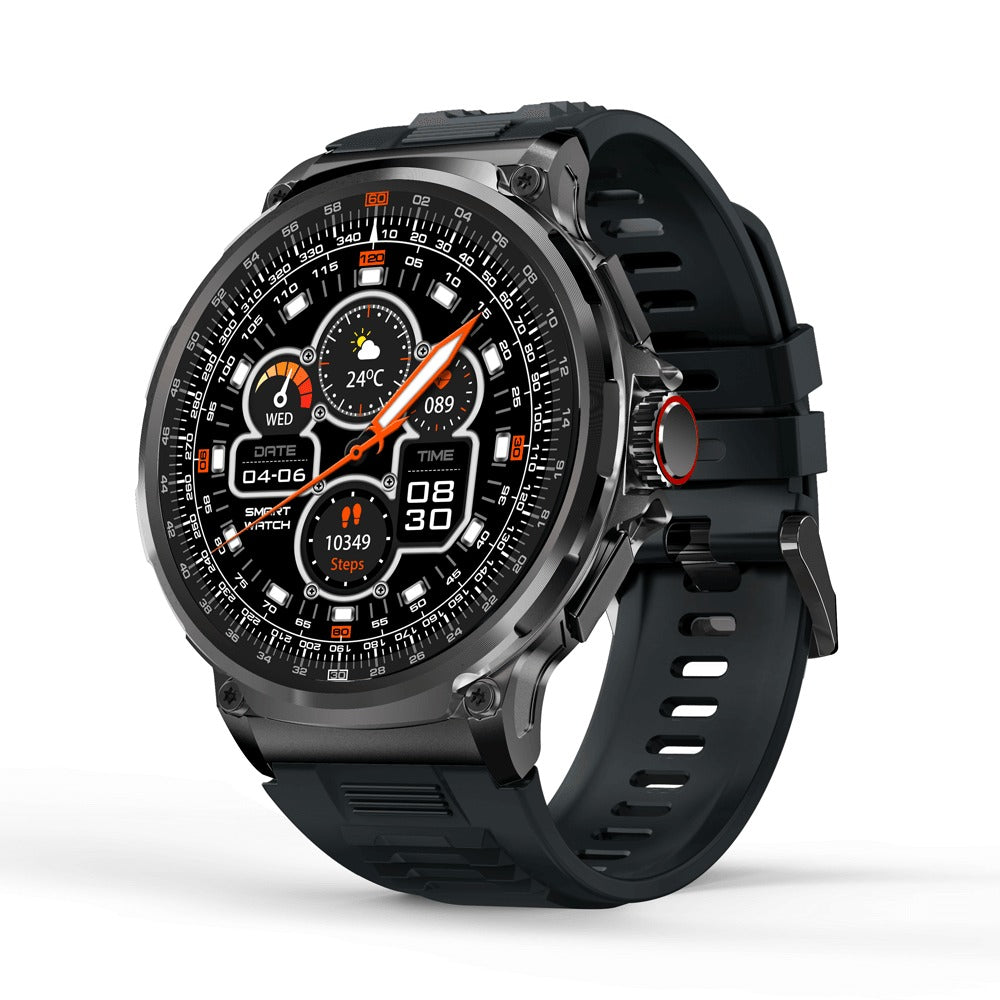 SUPPCRAFT 1.85" HD Bluetooth Smartwatch for Men – Fitness Tracker with Heart Rate Monitoring