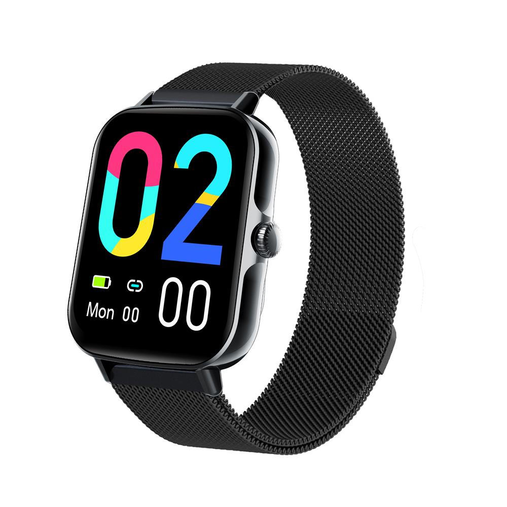 HENTIK F57 Blutzucker Blutdruck Herzfrequenz Blutsauerstoff Schlafüberwachung Wasserdichte Smartwatch
