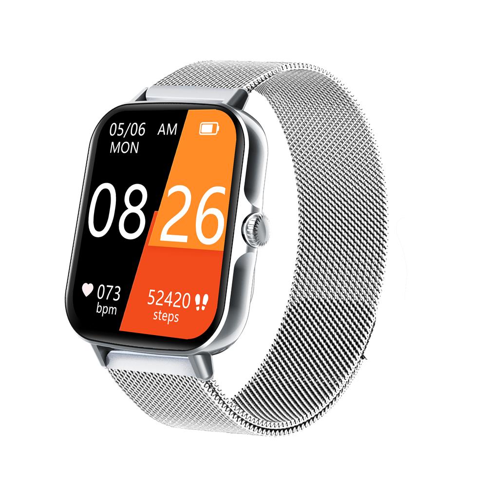 HENTIK F57 Blutzucker Blutdruck Herzfrequenz Blutsauerstoff Schlafüberwachung Wasserdichte Smartwatch