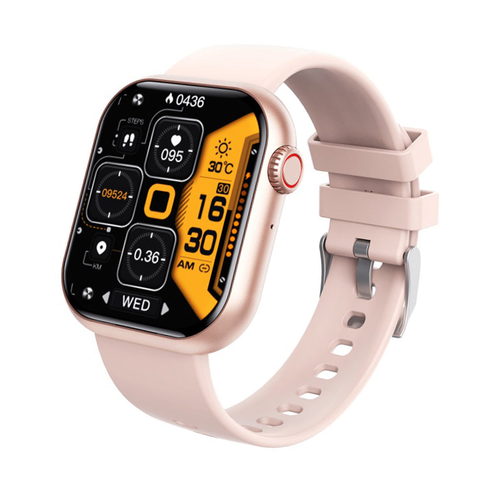 HENTIK F57 Blutzucker Blutdruck Herzfrequenz Blutsauerstoff Schlafüberwachung Wasserdichte Smartwatch