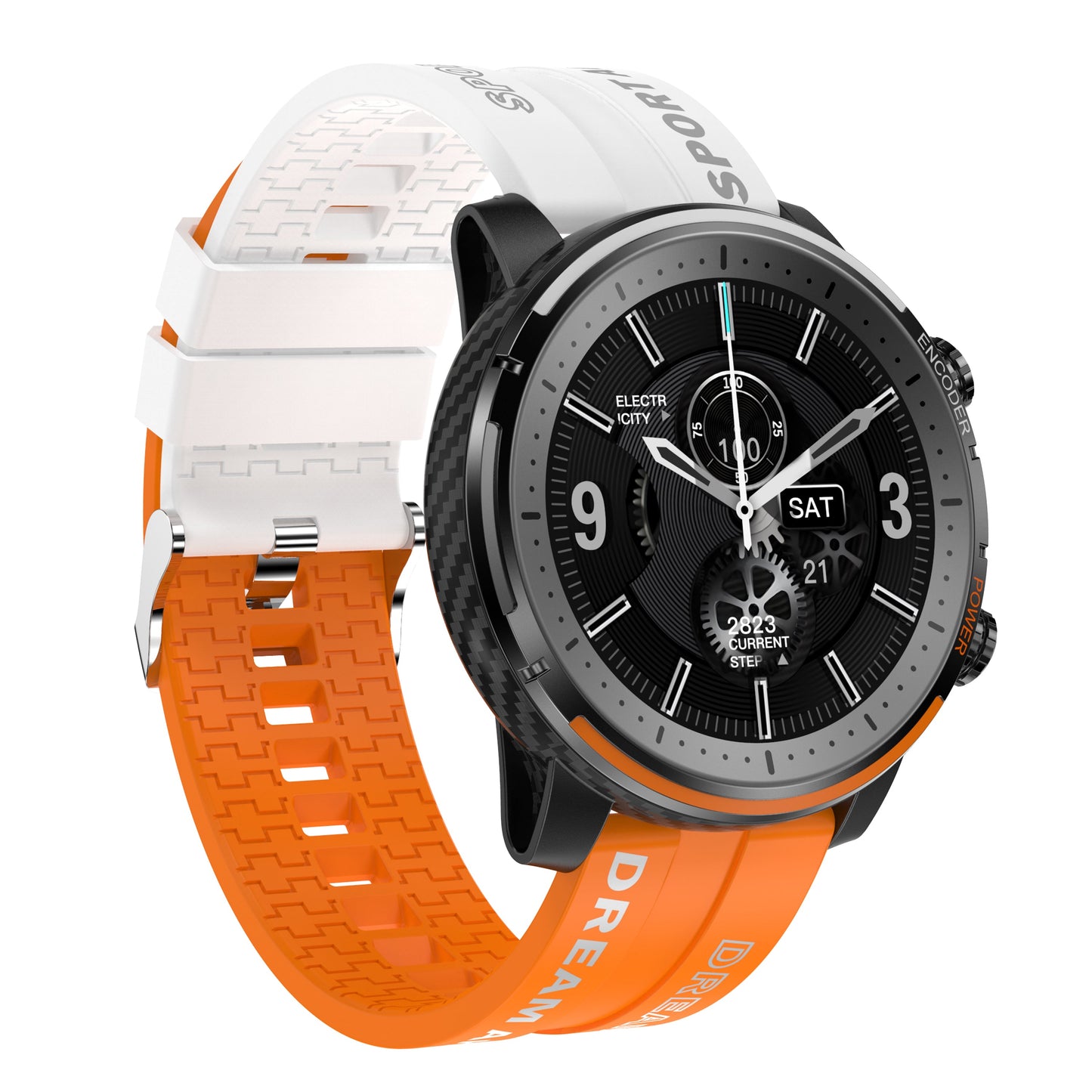 SUPPCRAFT Smartwatch with Heart Rate, Sleep Tracking, Exercise Modes, and Wellness Monitoring