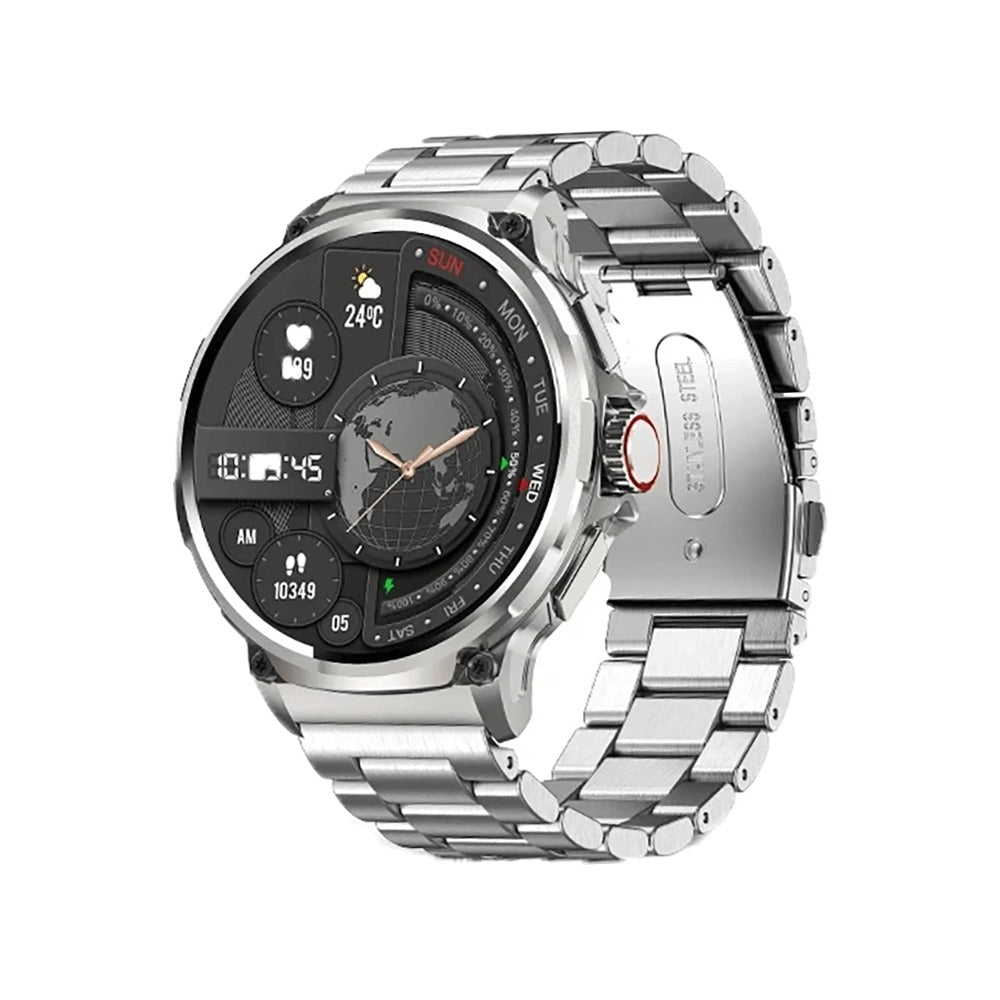 SUPPCRAFT 1.85" HD Bluetooth Smartwatch for Men – Fitness Tracker with Heart Rate Monitoring