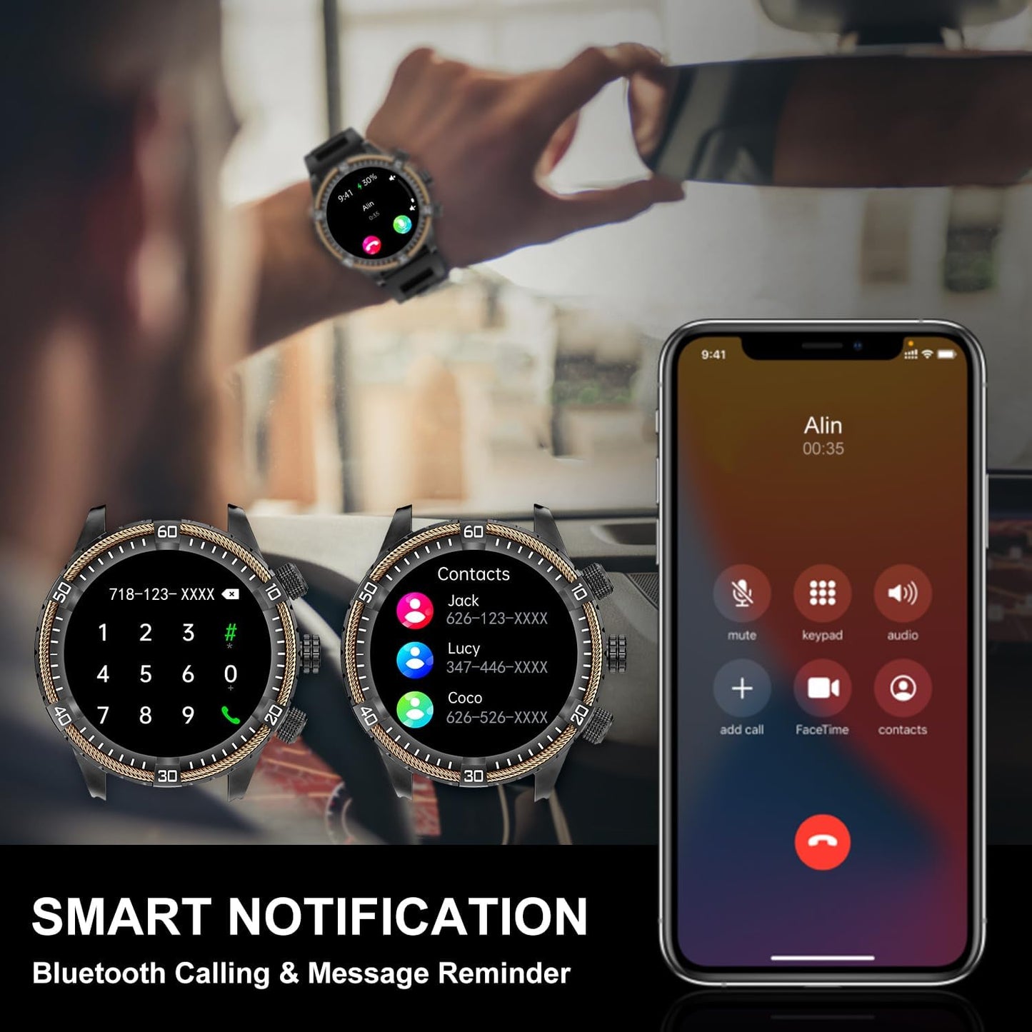 SUPPCRAFT 2025 Sleep Monitor waterproof sports smartwatch