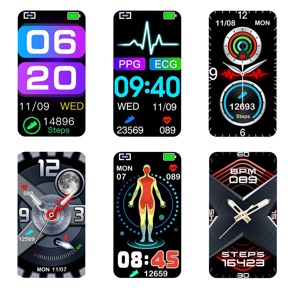HENTIK PRO 6 Smartwatch – Bluetooth Fitness Tracker with Heart Rate, SpO₂ & Sleep Monitoring