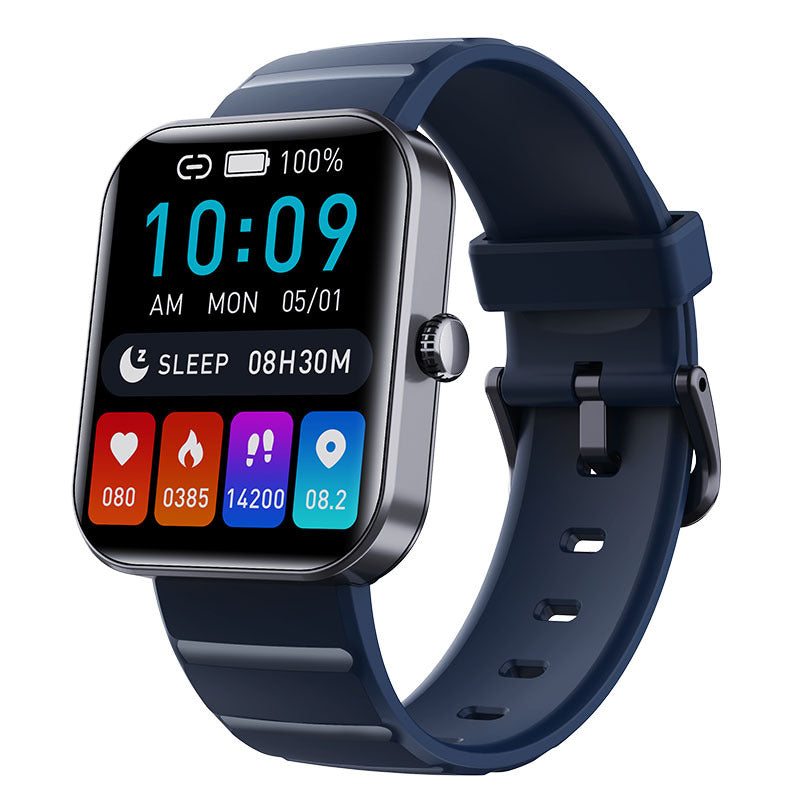 HENTIK F57 Blutzucker Blutdruck Herzfrequenz Blutsauerstoff Schlafüberwachung Wasserdichte Smartwatch