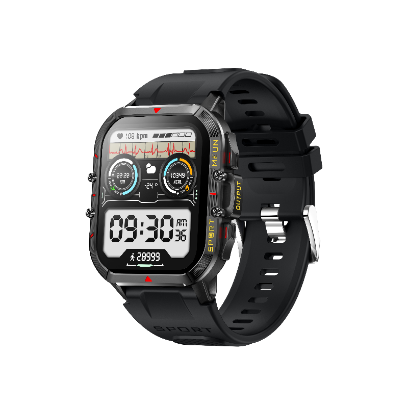SUPPCRAFT Smartwatch with Heart Rate, Blood Pressure, Blood Oxygen Tracking, Sleep and Fitness Monitoring
