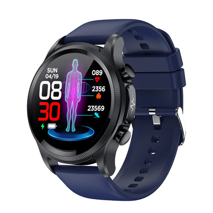 HENTIK BCE400 ECG/EKG Blood Pressure SPO2 Heart Rate Fitness Tracker Waterproof Smart Watch