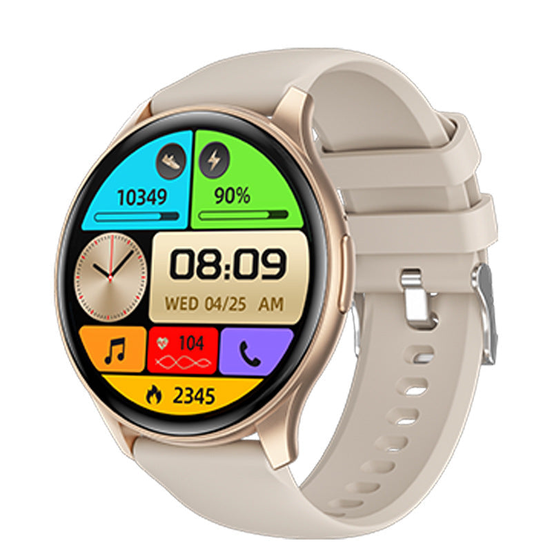 HENTIK BC Z1 Heart Rate Glucose Bluetooth Call Smartwatch for men and women