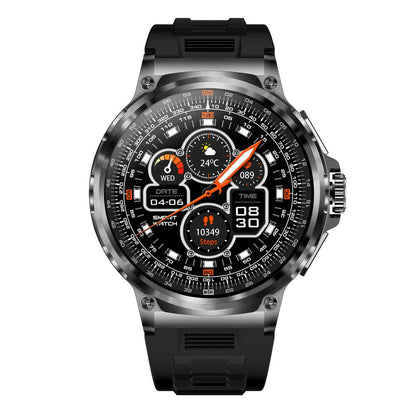 SUPPCRAFT 1.85" HD Bluetooth Smartwatch for Men – Fitness Tracker with Heart Rate Monitoring