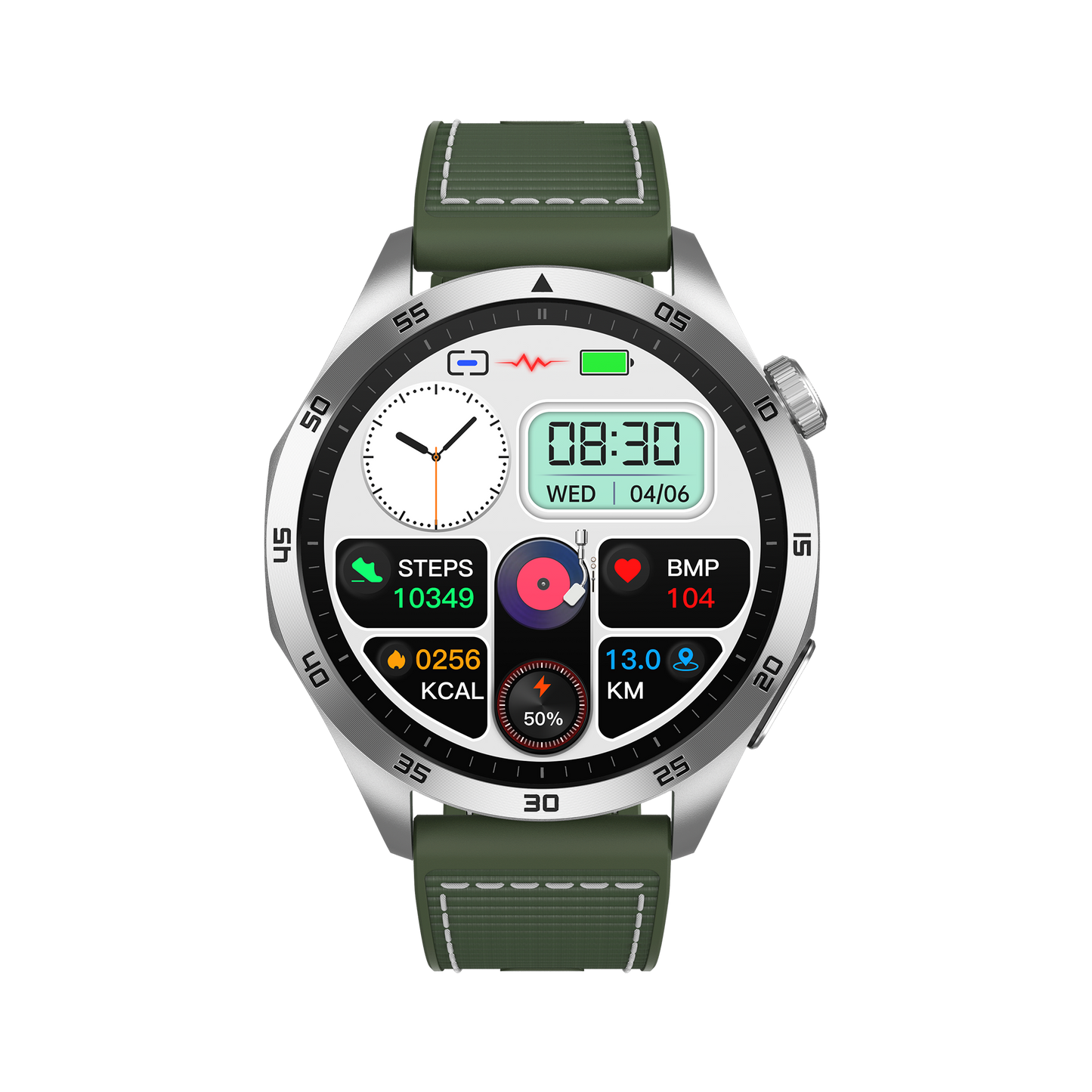 HENTIK pro 4 Intelligent micro-physical examination Blood Glucose ECG Pressure Blood Oxygen Smartwatch