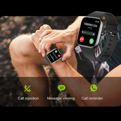 Hentik Y9Pro Bluetooth Smartwatch with Blood Glucose, Heart Rate, Blood Oxygen, and Fitness Tracking