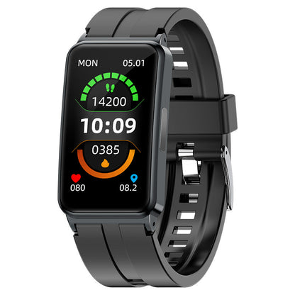 HENTIK BCEP01 ECG HRV Monitoring Smart Watch, SpO2/Sleep, Music, Waterproof, Message/Caller Receive, Female Caring