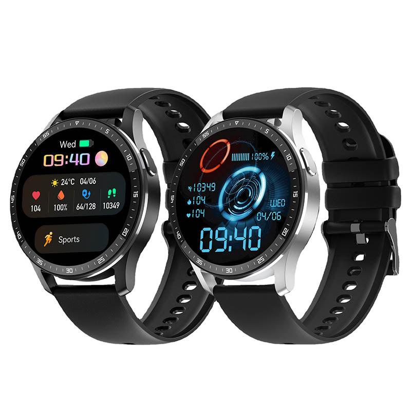 Waterproof Smart Sports Watch with Integrated Earphone - Versatile Fitness Companion for Android & IOS Users, Ideal for Active Lifestyles