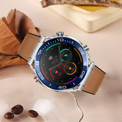 HENTIK Max 1 Heart rate Blood Glucose ECG/EKG Blood Pressure Monitoring Bluetooth Talk Smartwatch