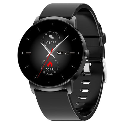 HENTIK Blood Pressure Blood oxygen Blood Sugar Monitoring Bluetooth Talk Play Music Health Waterproof Smartwatch