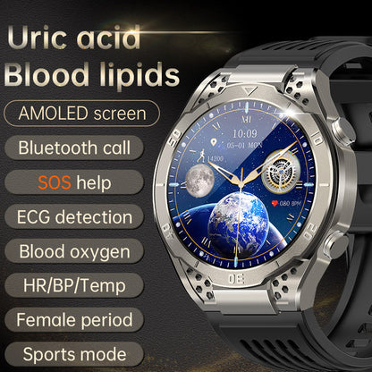 HENTIK Hd large screen heart rate blood sugar Bluetooth best smart watch