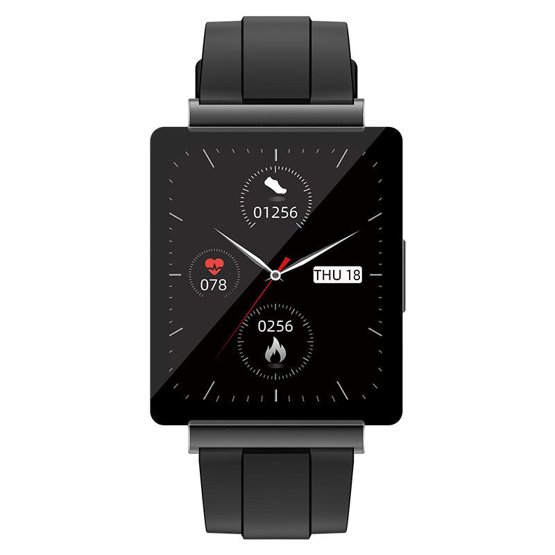 Montre connectée HENTIK BCKS01 NFC Glycémie Fréquence cardiaque Pression artérielle Montre de sport intelligente Bluetooth 