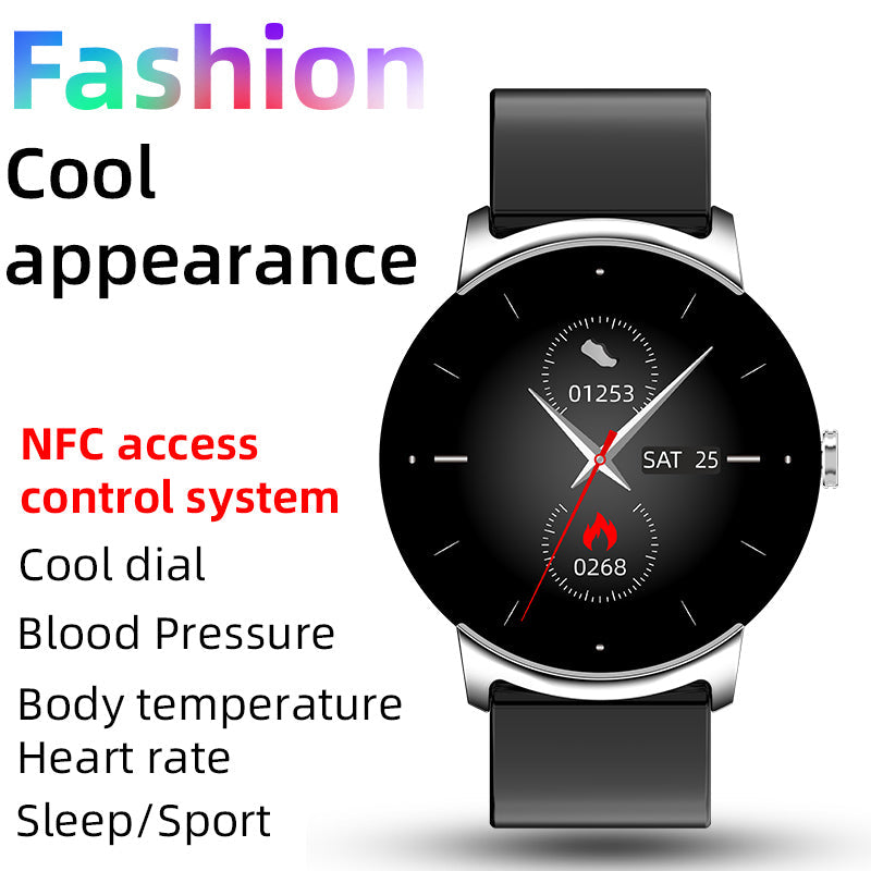 SUPPCRAFT SC02 Fitness Smartwatch – Heart Rate, Blood Oxygen, Blood Pressure Monitor, Bluetooth Connectivity