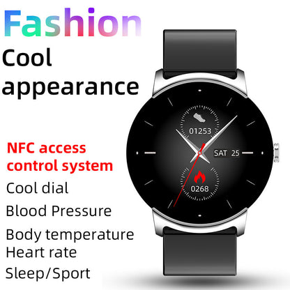 SUPPCRAFT SC02 Fitness Smartwatch – Heart Rate, Blood Oxygen, Blood Pressure Monitor, Bluetooth Connectivity