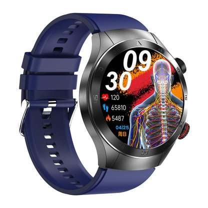 Hentik Wellness Smartwatch with ECG, Blood Oxygen, Activity Tracking, and Wellness Monitoring