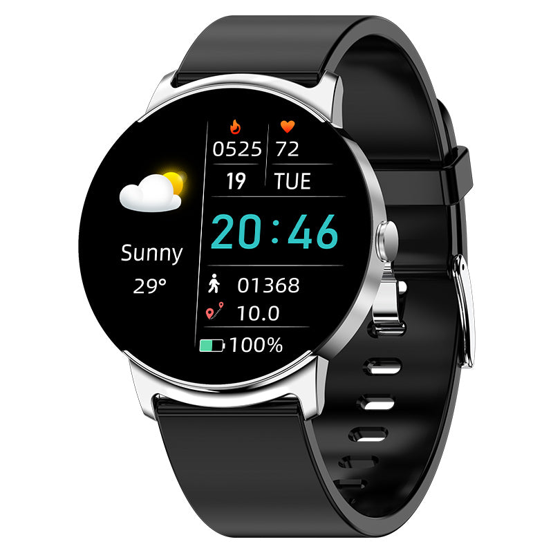 SUPPCRAFT SC02 Fitness Smartwatch – Heart Rate, Blood Oxygen, Blood Pressure Monitor, Bluetooth Connectivity