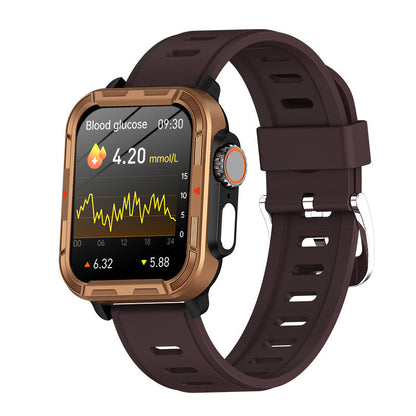 HENTIK VEE PRO Rugged Sports Smartwatch for Body composition /ECG/ Blood sugar/Blood pressure/heart rate monitoring