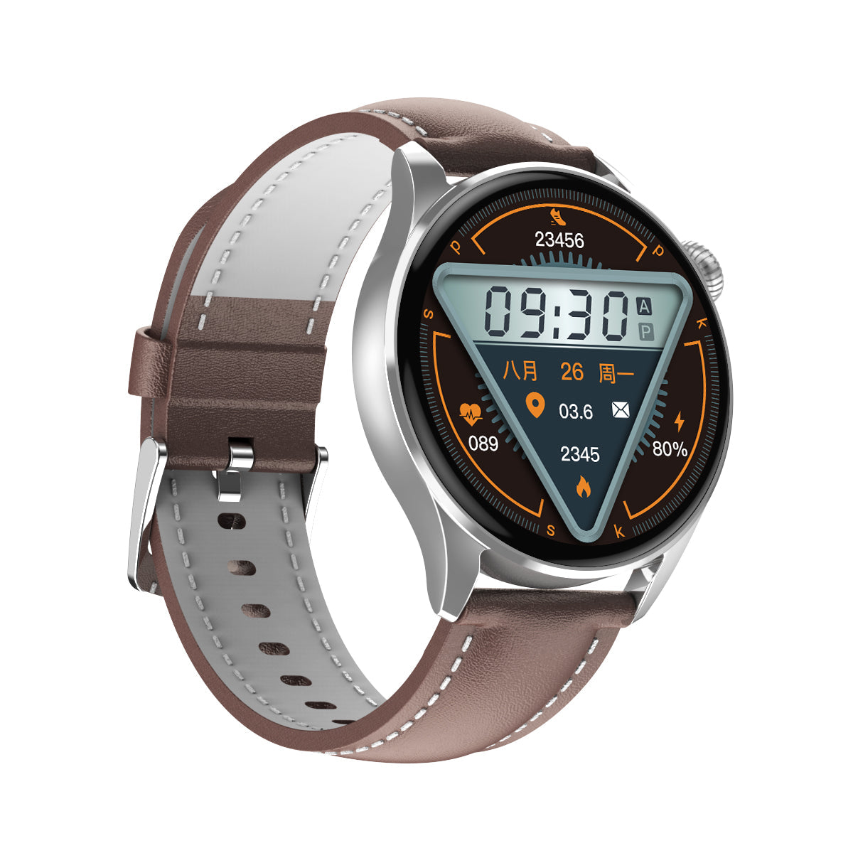 HENTIK Q3 Max Blood glucose oxygen blood pressure monitor Compass altitude barometric function.