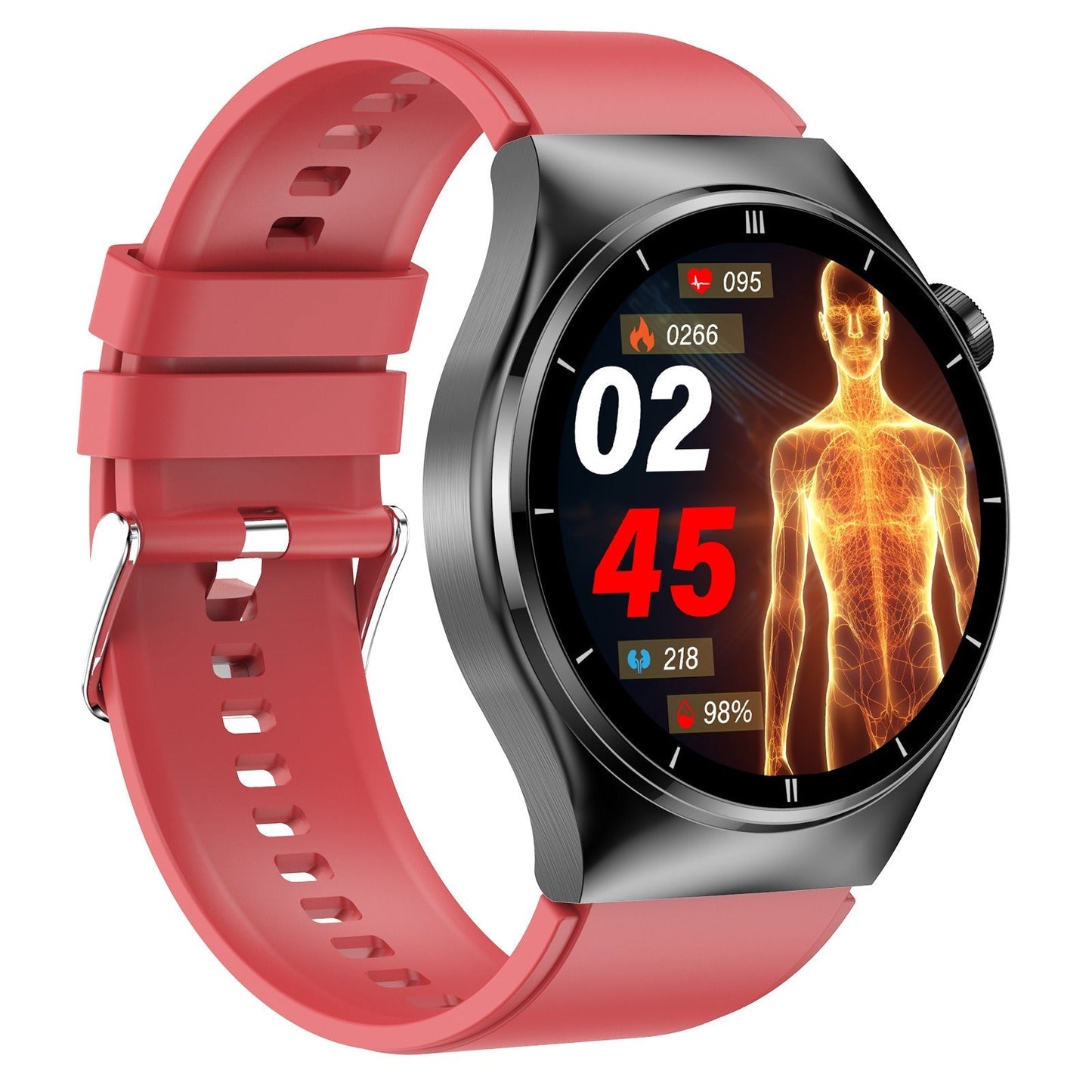 HENTIK F320 Laser therapy smart watch blood glucose blood oxygen uric acid lipid monitoring