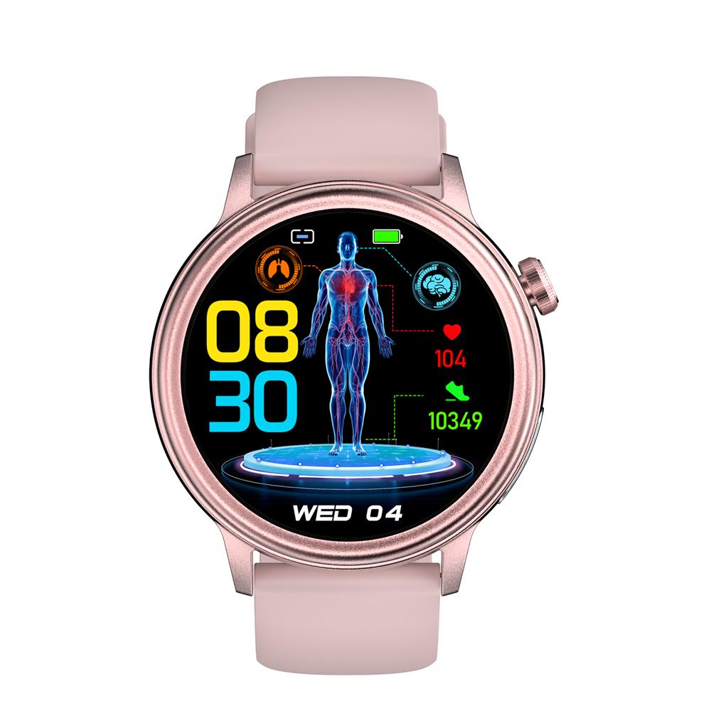 HENTIK PRO 7 ECG Blood Sugar 30s Intelligent Micro Examination Blood oxygen Monitoring Health Smartwatch