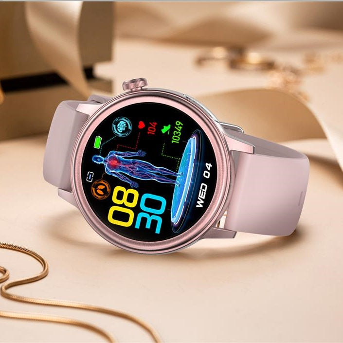 HENTIK PRO 7 ECG Blood Sugar 30s Intelligent Micro Examination Blood oxygen Monitoring Health Smartwatch