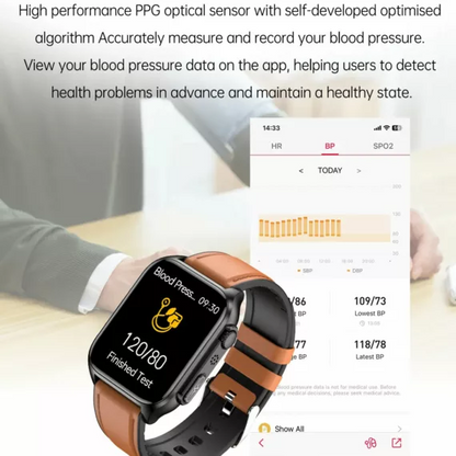 Hentik CARE Plus 3 – Non-Invasive Blood Glucose Monitoring Smartwatch