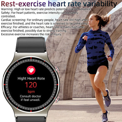 HENTIK CFDA ECG Blood Oxygen Heart rate Health Monitoring Smart Watch