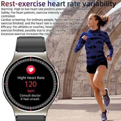 HENTIK BCG08 ECG Blutsauerstoff Herzfrequenz Gesundheits?berwachung Smartwatch 