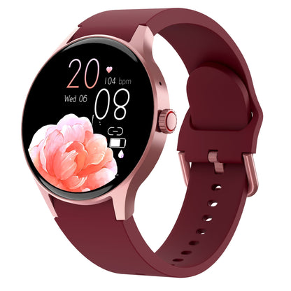 Hentik 2024 AMOLED Smartwatch with Blood Sugar, Blood Pressure, Heart Rate, and Sleep Monitoring