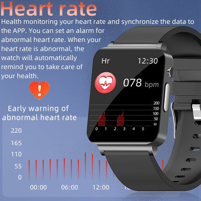 HENTIK Max 2 ECG+PPG Blood Sugar Monitoring Health Smart Sports Watch