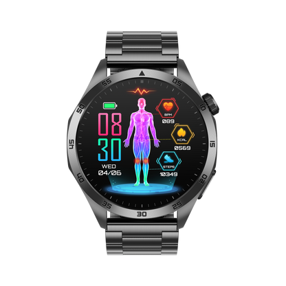 HENTIK pro 4 Intelligent micro-physical examination Blood Glucose ECG Pressure Blood Oxygen Smartwatch