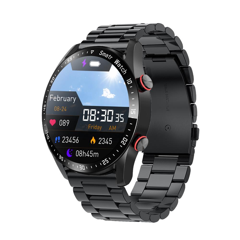 HENTIK ECG+PPG blood pressure blood oxygen sleep monitoring Bluetooth smart watch