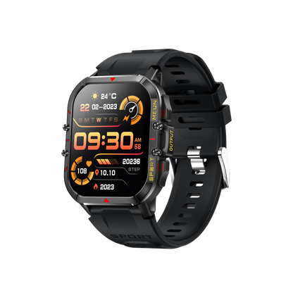 SUPPCRAFT Smartwatch with Heart Rate, Blood Pressure, Blood Oxygen Tracking, Sleep and Fitness Monitoring