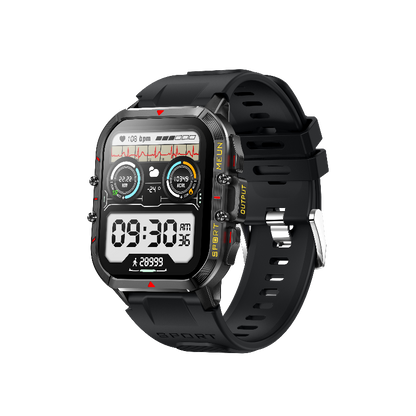 SUPPCRAFT Smartwatch with Heart Rate, Blood Pressure, Blood Oxygen Tracking, Sleep and Fitness Monitoring
