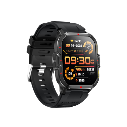 SUPPCRAFT Smartwatch with Heart Rate, Blood Pressure, Blood Oxygen Tracking, Sleep and Fitness Monitoring