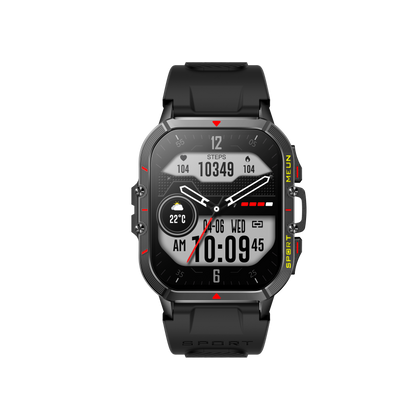 SUPPCRAFT Smartwatch with Heart Rate, Blood Pressure, Blood Oxygen Tracking, Sleep and Fitness Monitoring