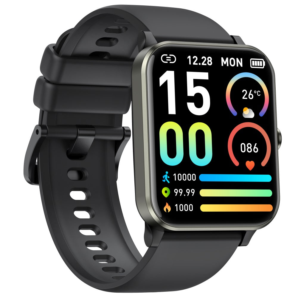 HENTIK J01 BLOOD PRESSURE Blood Glucose BLOOD OXYGEN HEART RATE SLEEP MONITORING MULTIPLE EXERCISE MODE SMARTWATCH