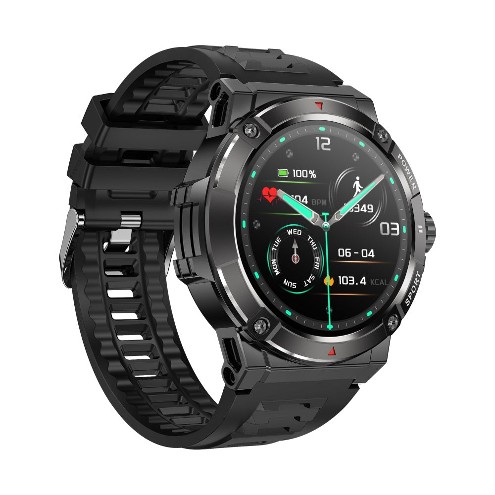 HENTIK MIX 3 GPS COMPASS 1.43'' AMOLED SCREEN 4GB Memory OFF-LINE MAP BLOOD OXYGEN SLEEP MONITORING MULTIPIE SPORTS MODES SMARTWATCH