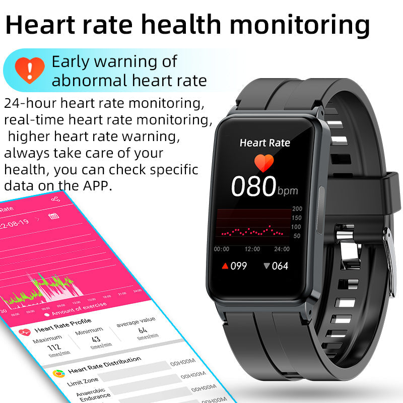 Upgraded Version VKEP01 ECG Blood Oxygen Heart rate Blood Pressure Monitoring Watch