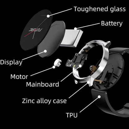 SUPPCRAFT SC02 Fitness Smartwatch – Heart Rate, Blood Oxygen, Blood Pressure Monitor, Bluetooth Connectivity