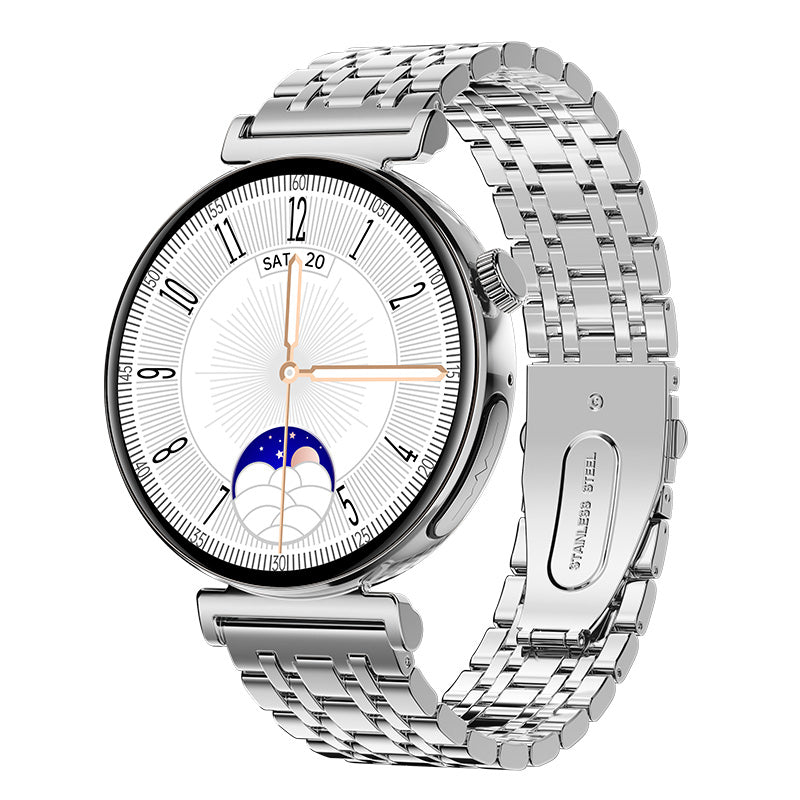 Non-Invasive Glucose Monitoring And Uric Acid Testing Smartwatch With ECG Band